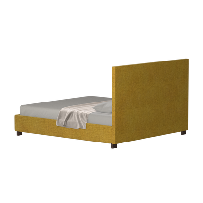 Ava High Headboard Bed in Luxe Fabric
