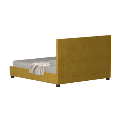 Ava High Headboard Bed in Luxe Fabric