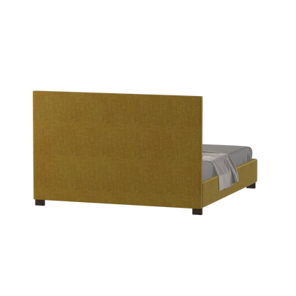 Ava High Headboard Bed in Luxe Fabric