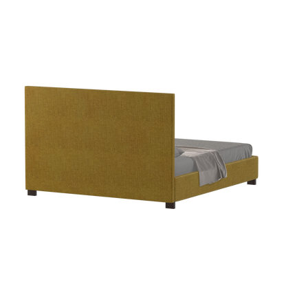 Ava High Headboard Bed in Luxe Fabric