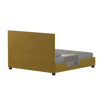 Ava High Headboard Bed in Luxe Fabric