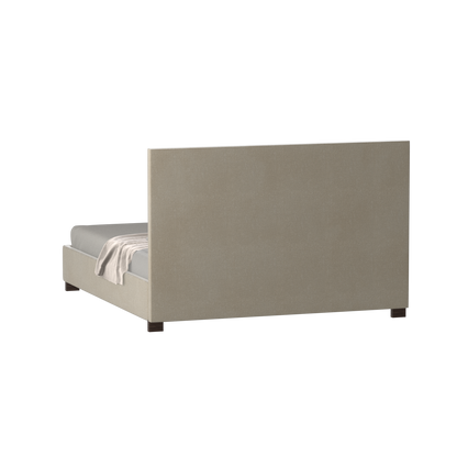 Ava High Headboard Bed in Luxe Fabric