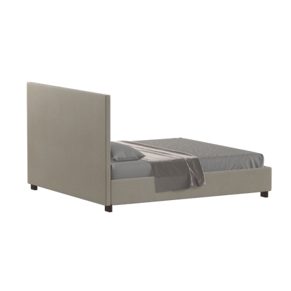 Ava High Headboard Bed in Luxe Fabric