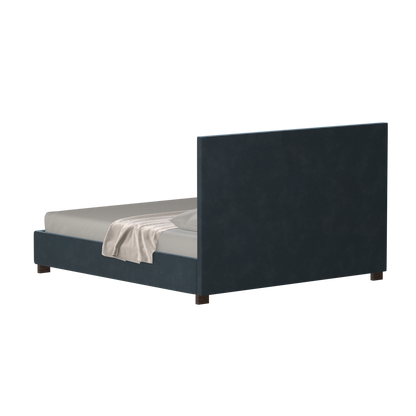 Ava High Headboard Bed in Luxe Fabric