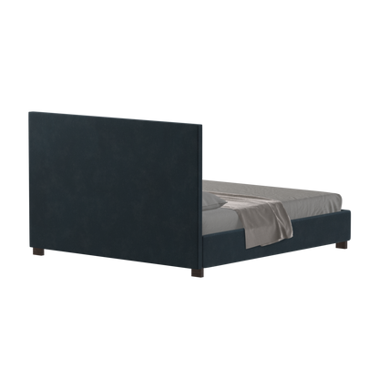 Ava High Headboard Bed in Luxe Fabric