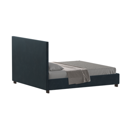 Ava High Headboard Bed in Luxe Fabric