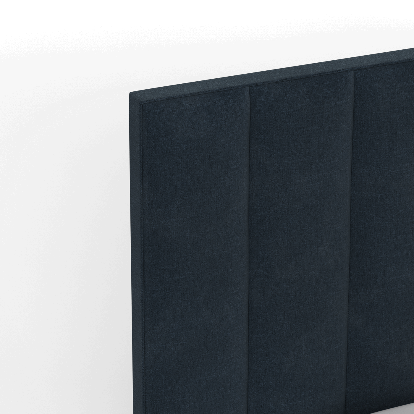 Ava High Headboard Bed in Luxe Fabric