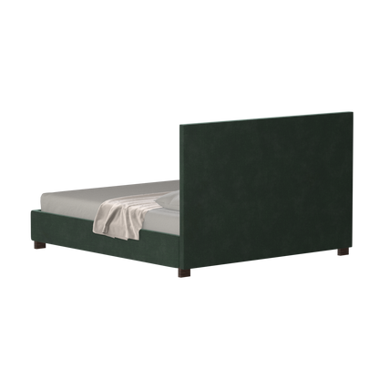 Ava High Headboard Bed in Luxe Fabric