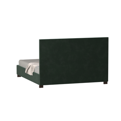 Ava High Headboard Bed in Luxe Fabric