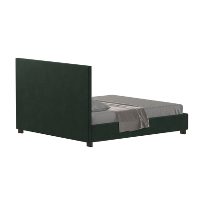 Ava High Headboard Bed in Luxe Fabric