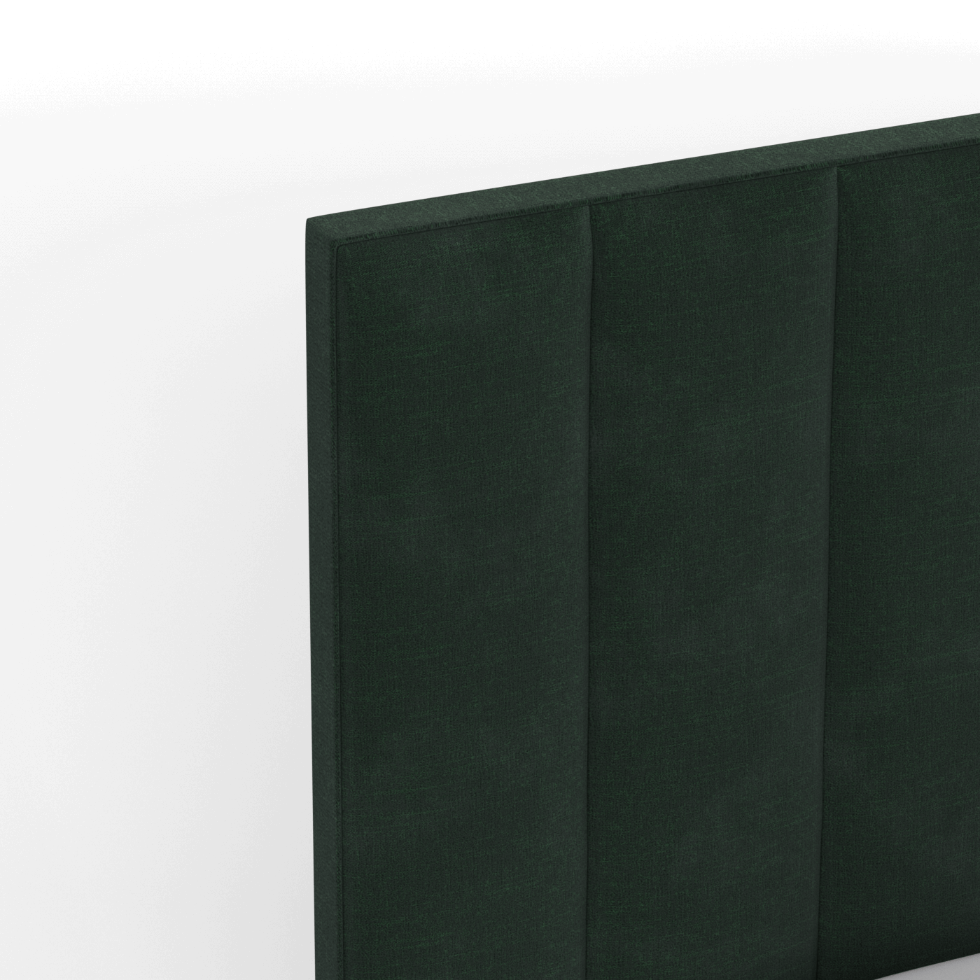 Ava High Headboard Bed in Luxe Fabric