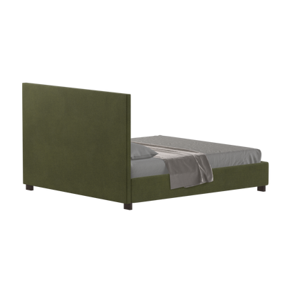 Ava High Headboard Bed in Luxe Fabric