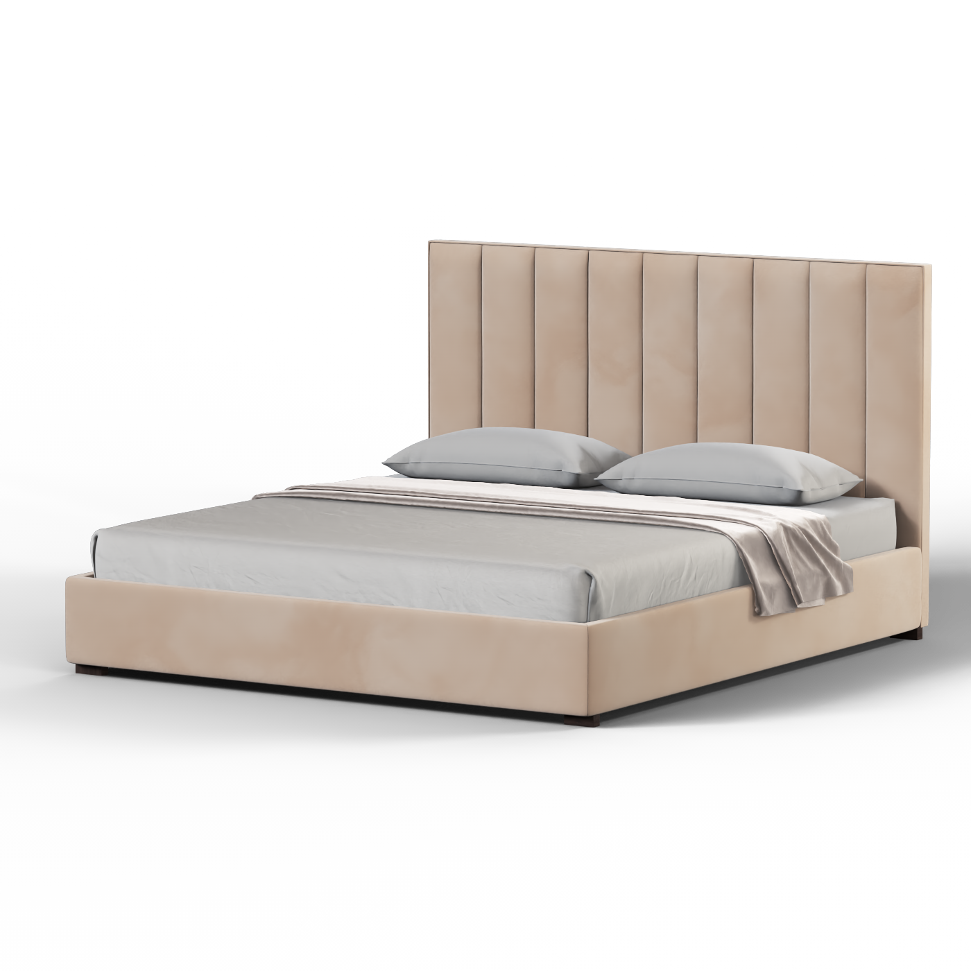 Ava high headboard bed