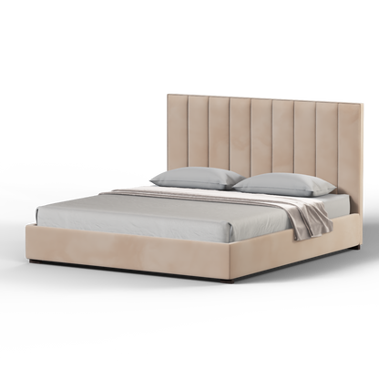 Ava high headboard bed