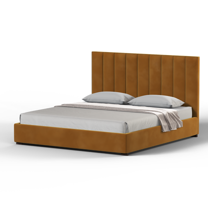 Ava high headboard bed