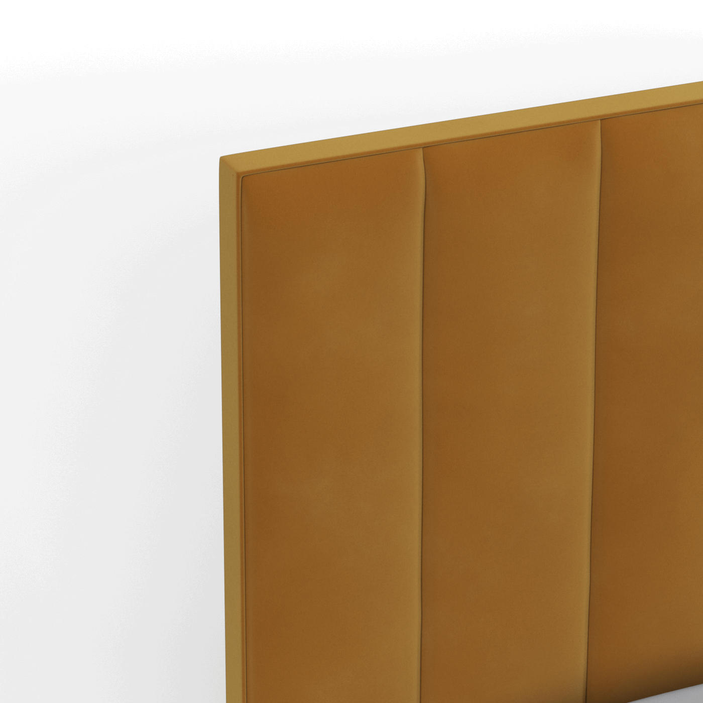 Ava High Headboard Bed in Luxe Fabric