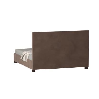 Ava High Headboard Bed in Luxe Fabric