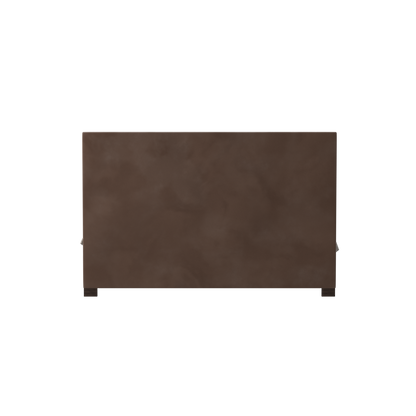 Ava High Headboard Bed in Luxe Fabric