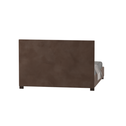 Ava High Headboard Bed in Luxe Fabric