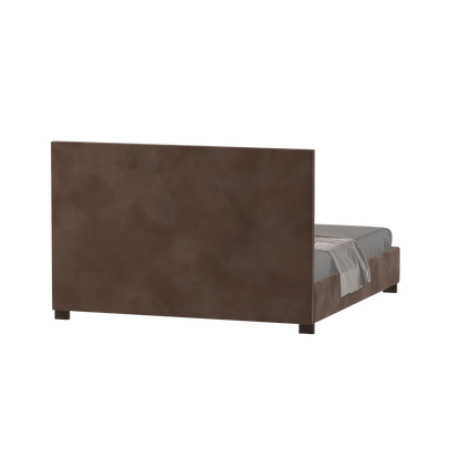 Ava High Headboard Bed in Luxe Fabric