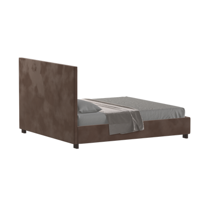 Ava High Headboard Bed in Luxe Fabric