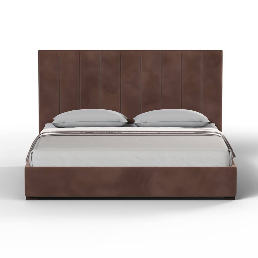 Ava high headboard bed