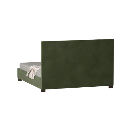 Ava High Headboard Bed in Luxe Fabric