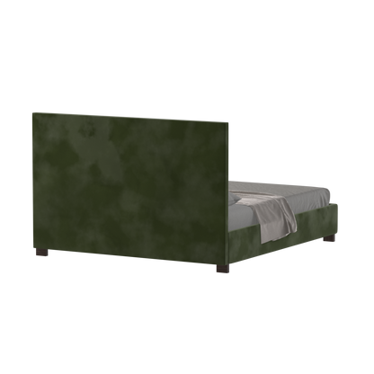 Ava High Headboard Bed in Luxe Fabric