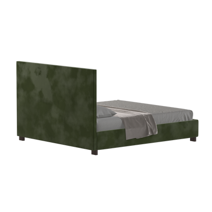 Ava High Headboard Bed in Luxe Fabric