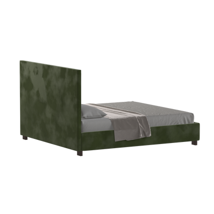 Ava High Headboard Bed in Luxe Fabric