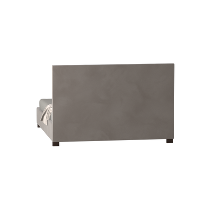 Ava High Headboard Bed in Luxe Fabric