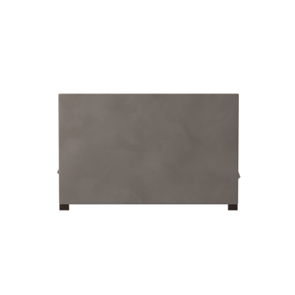 Ava High Headboard Bed in Luxe Fabric