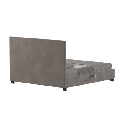 Ava High Headboard Bed in Luxe Fabric