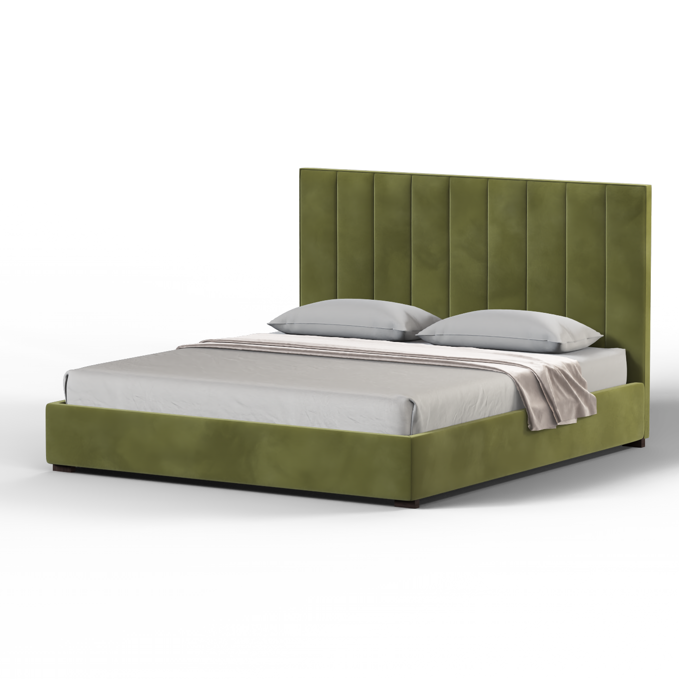 Ava high headboard bed