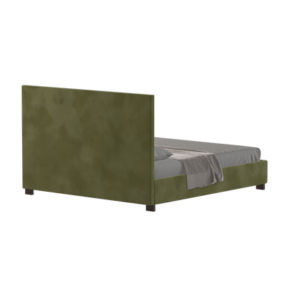 Ava High Headboard Bed in Luxe Fabric
