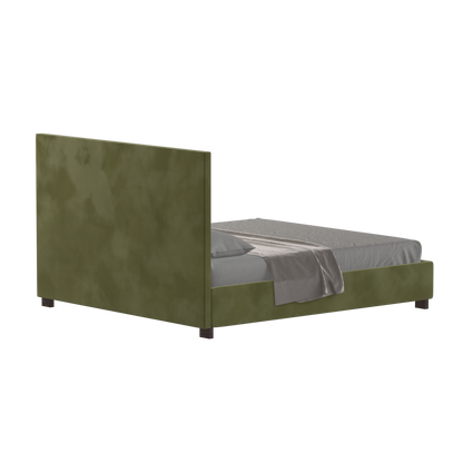 Ava High Headboard Bed in Luxe Fabric