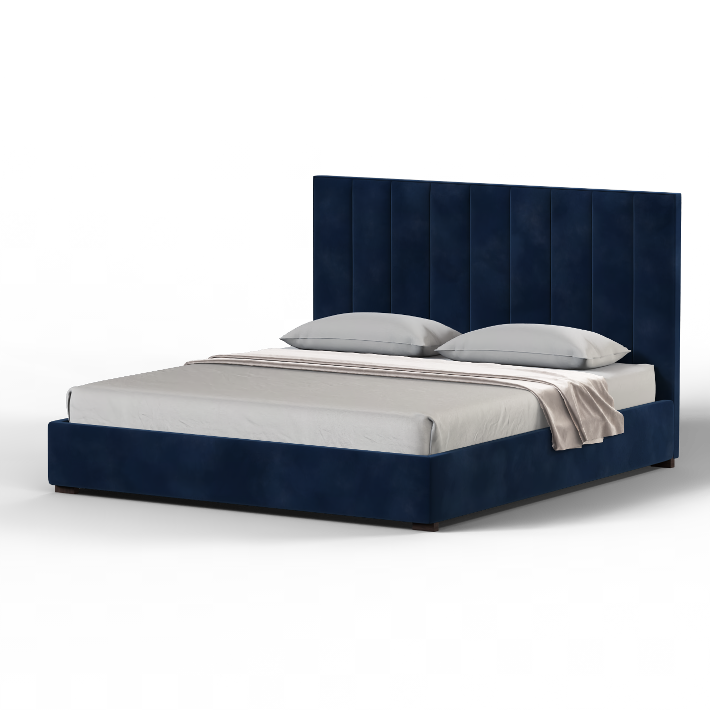 Ava high headboard bed