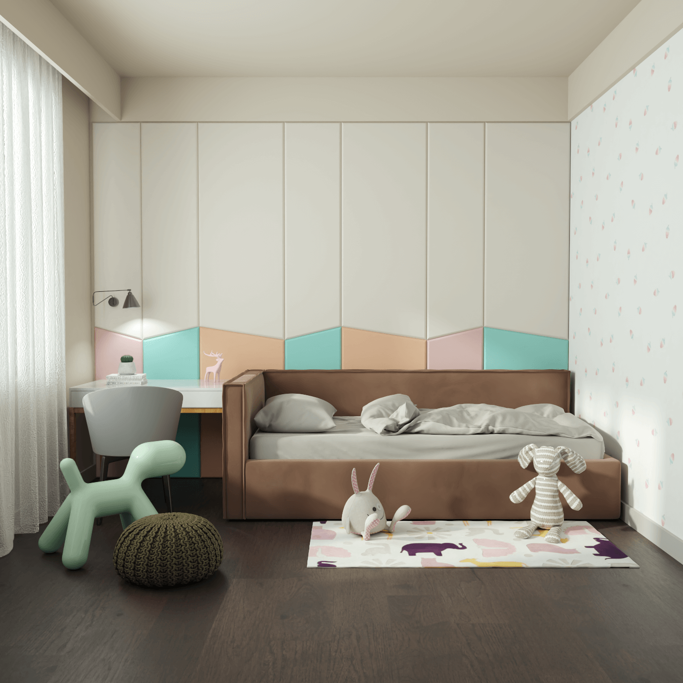 Axel Daybed with Clean Lines and Multi-Use Functionality
