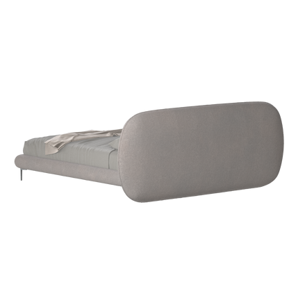 Bolzano Upholstered Bed with Curved Headboard