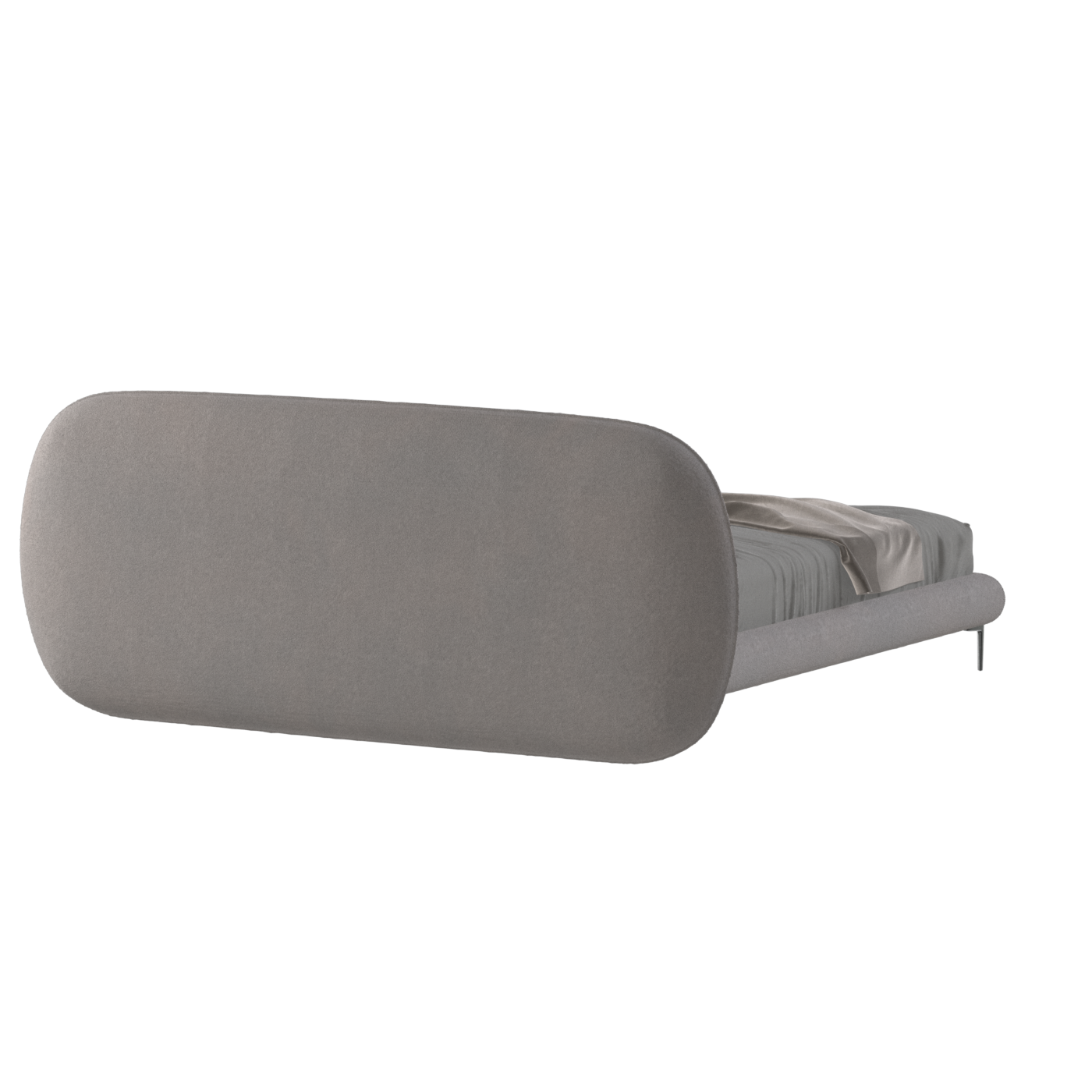 Bolzano Upholstered Bed with Curved Headboard