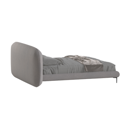 Bolzano Upholstered Bed with Curved Headboard