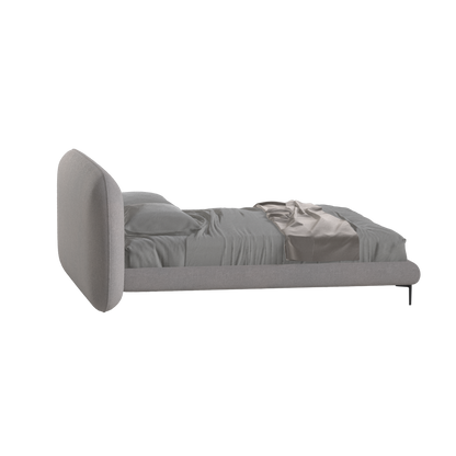Bolzano Upholstered Bed with Curved Headboard