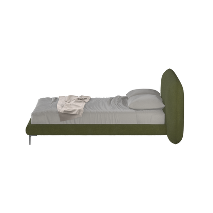 Bolzano Upholstered Bed with Curved Headboard