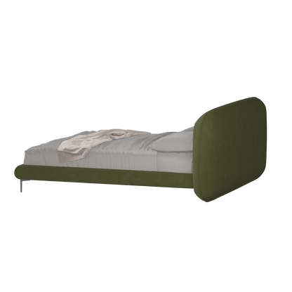 Bolzano Upholstered Bed with Curved Headboard