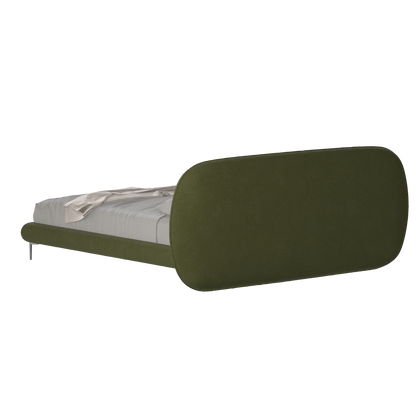 Bolzano Upholstered Bed with Curved Headboard
