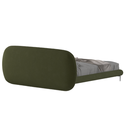 Bolzano Upholstered Bed with Curved Headboard