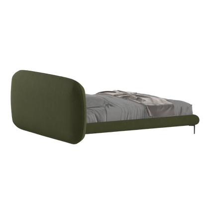 Bolzano Upholstered Bed with Curved Headboard