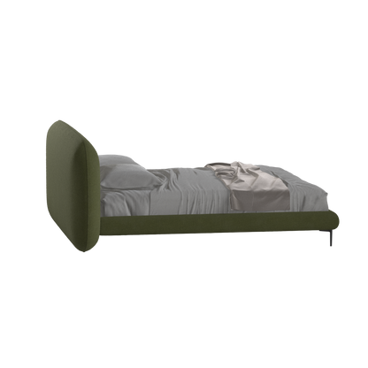 Bolzano Upholstered Bed with Curved Headboard