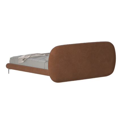 Bolzano Upholstered Bed with Curved Headboard