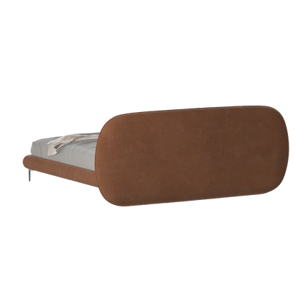 Bolzano Upholstered Bed with Curved Headboard
